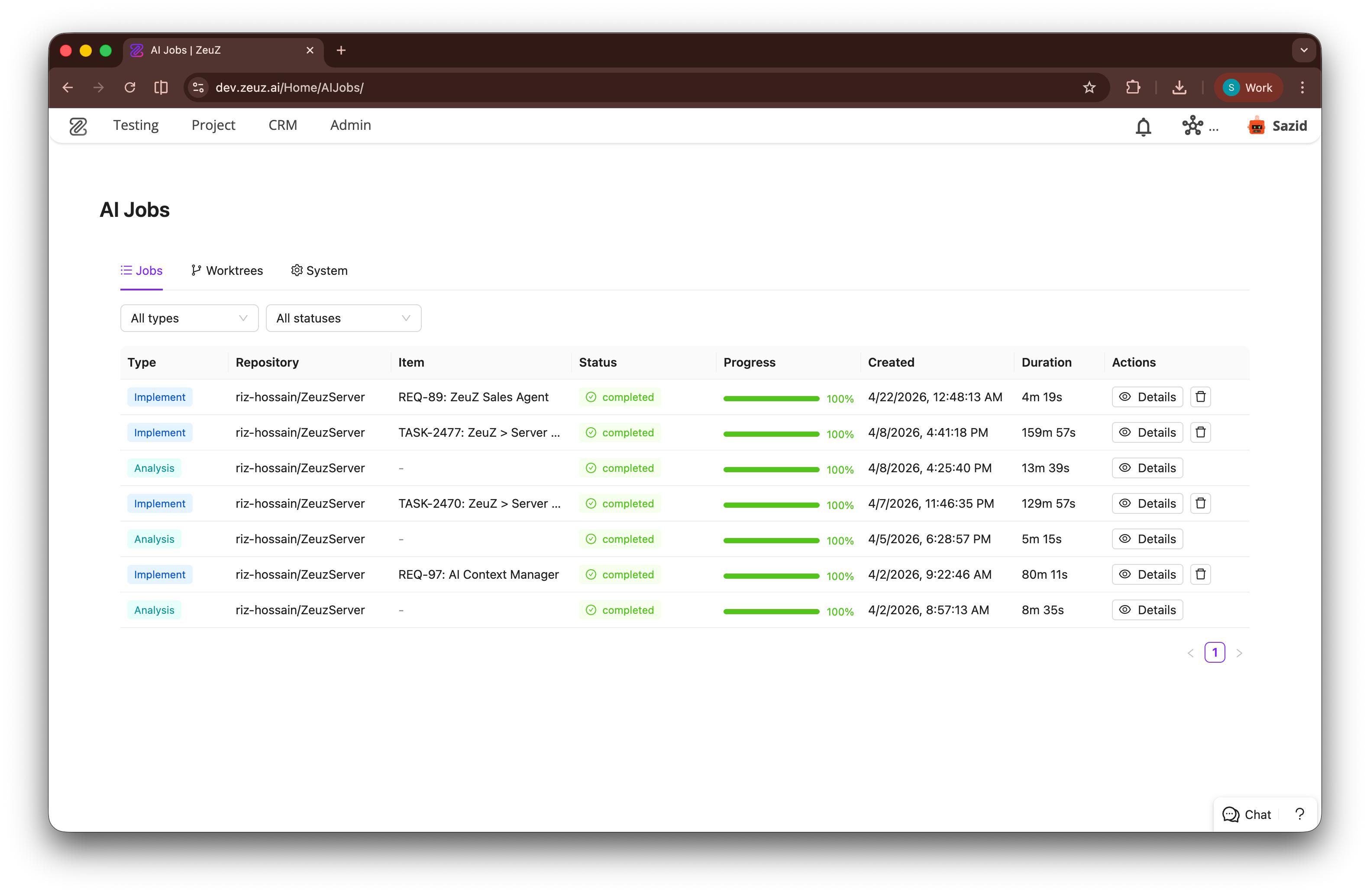 Dashboard Preview