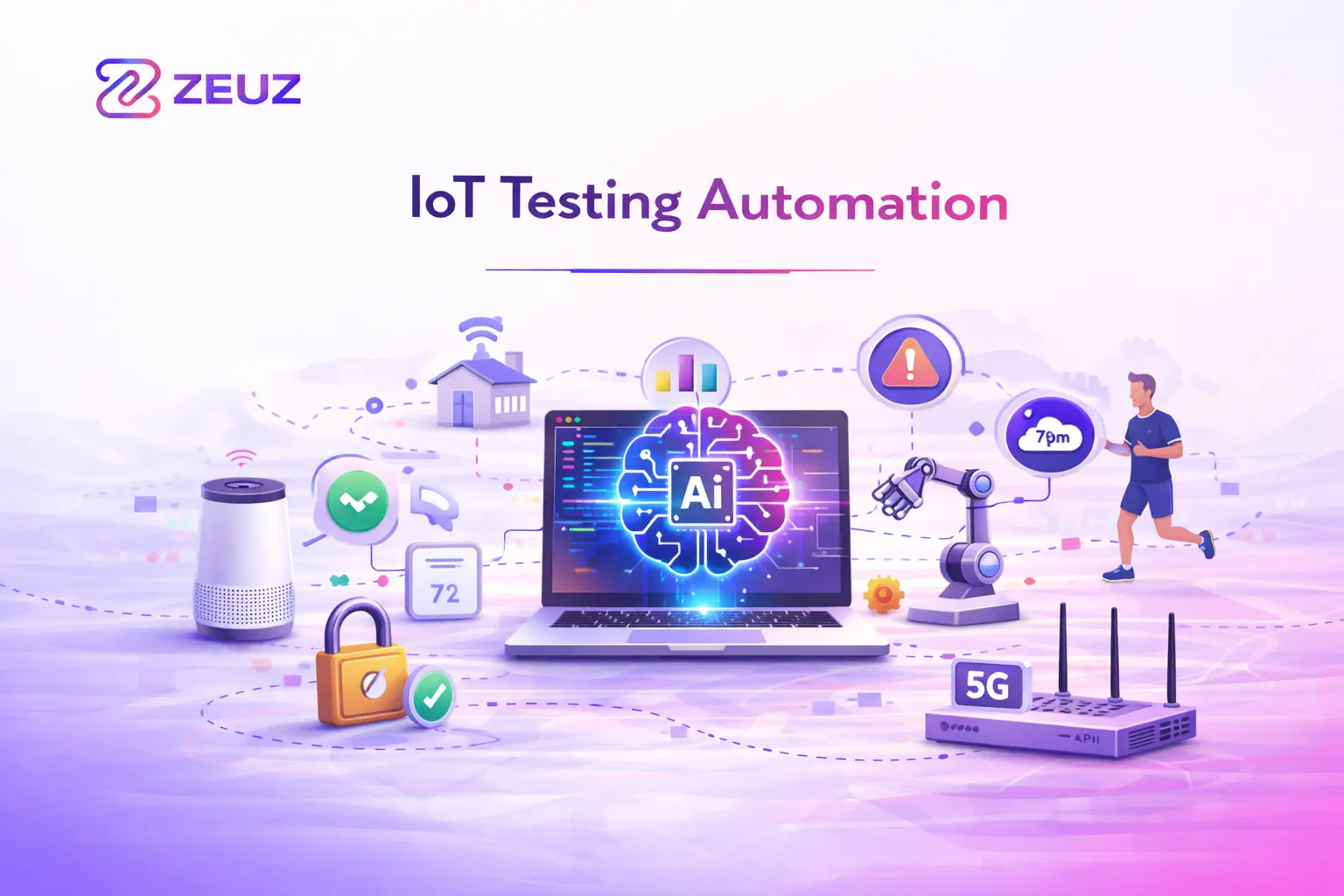 IoT Testing Automation: How ZeuZ Handles Smart Devices & Protocols