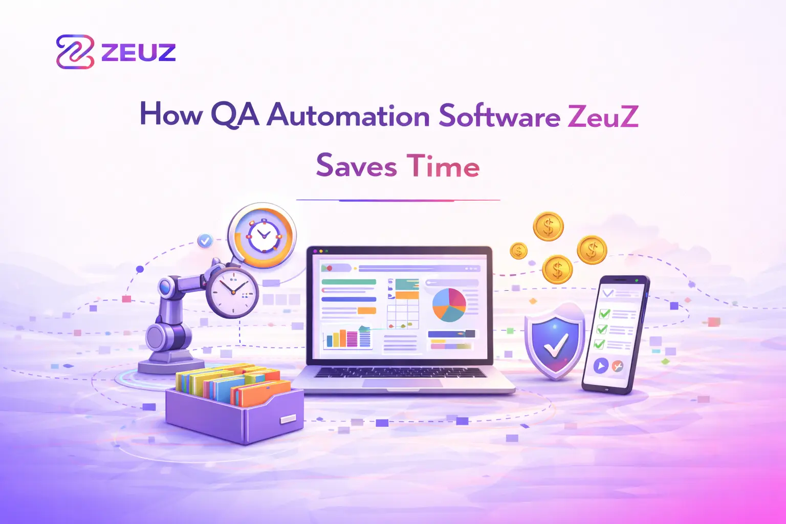 How QA automation software platform ZeuZ Saves Time and Improves ROI